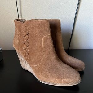 Jessica Simpson Charee Suede Ankle Booties